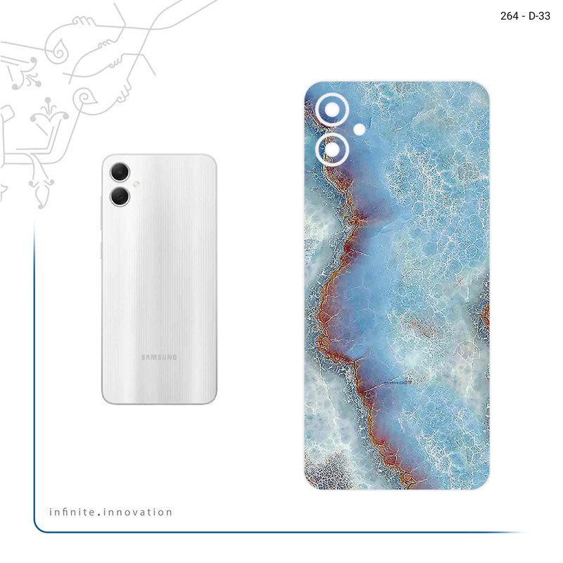 برچسب پوششی ماهوت مدل Blue_Ocean_Marble مناسب برای گوشی موبایل سامسونگ Galaxy A05