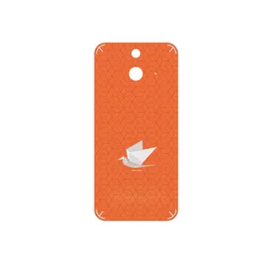 MAHOOT Minimalist origami bird Cover Sticker for HTC One E8