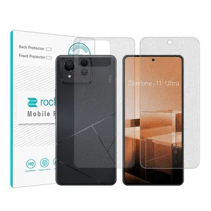 Matte Rockspace HyMTT screen protector suitable for Asus Zenfone 11 Ultra mobile phone with back protector