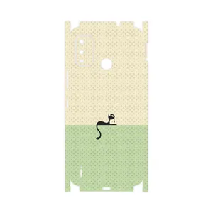MAHOOT Minimal Internet Cat Icon-FullSkin Cover Sticker for Nokia G11 Plus