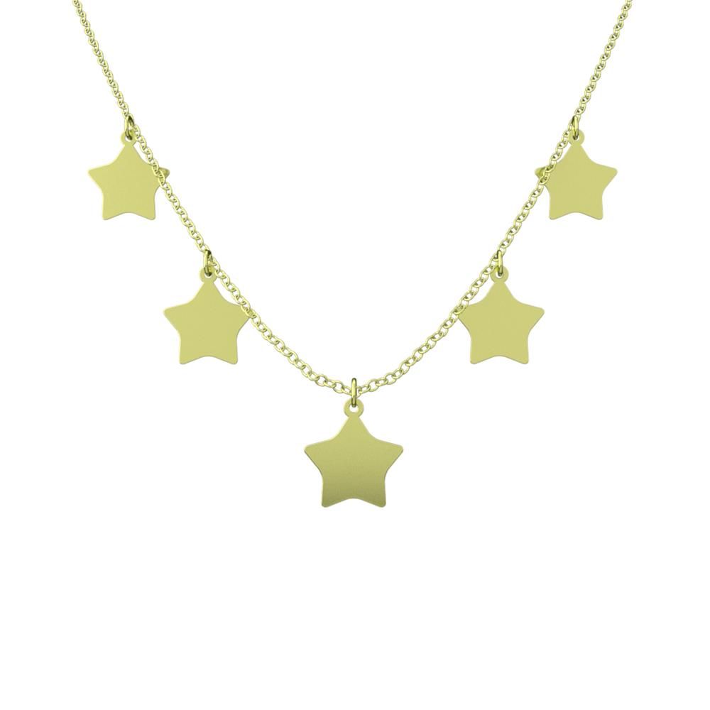 گردنبند طلا 18 عیار زنانه مدوپد مدل ستاره کد RNA15409 - - 6