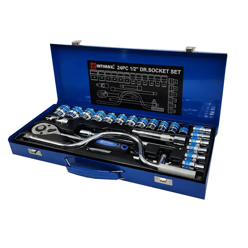 مجموعه 24 عددی آچار بکس صنعتی اینتیمکث کد 1101