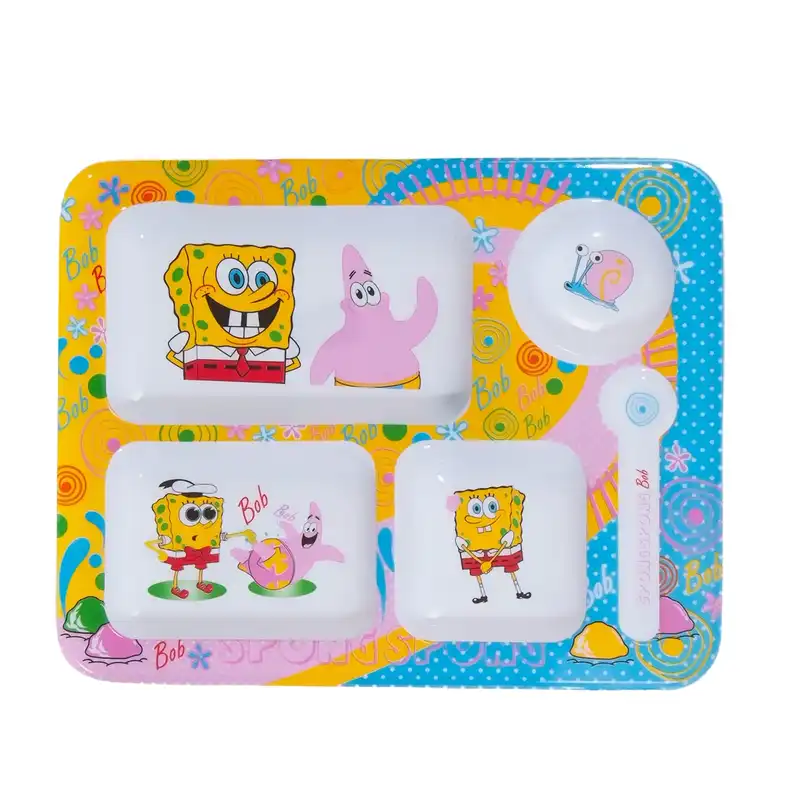 ظرف غذا کودک طرح باب اسفنجی کد 399