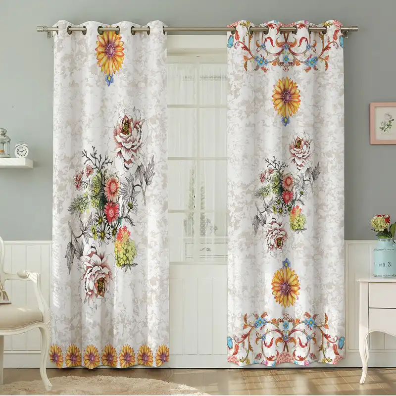 پرده نیروانا طرح مدرن مدل مخمل کد 4735 سایز 140×280 سانتی متر