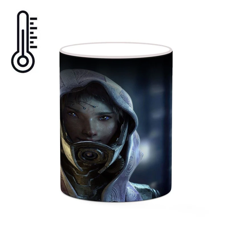 ماگ حرارتی کاکتی مدل بازی Mass Effect کد mgh29359