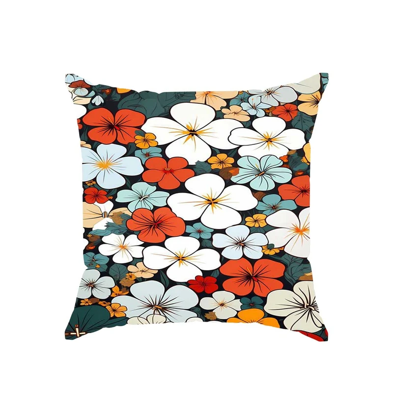 کوسن پاد آفرین مدل فانتزی گل گلی کد 02332