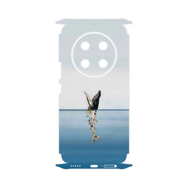 برچسب پوششی ماهوت مدل Collage of Sea Trash-FullSkin مناسب برای گوشی موبایل آنر X9c