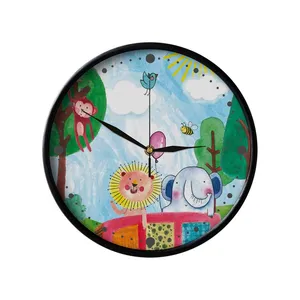 ساعت دیواری مدوپد طرح مدرسه مدل mod00368