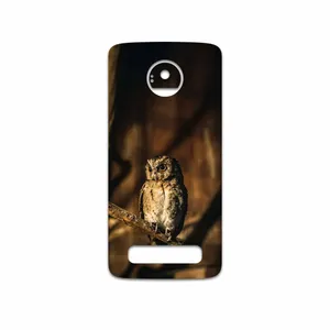 MAHOOT Owl Cover Sticker for Motorola Moto Z
