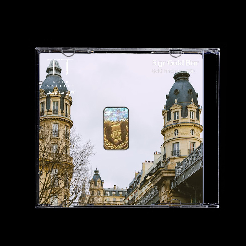 شمش طلا 18 عیار گالری طلا توسطی مدل D871E5