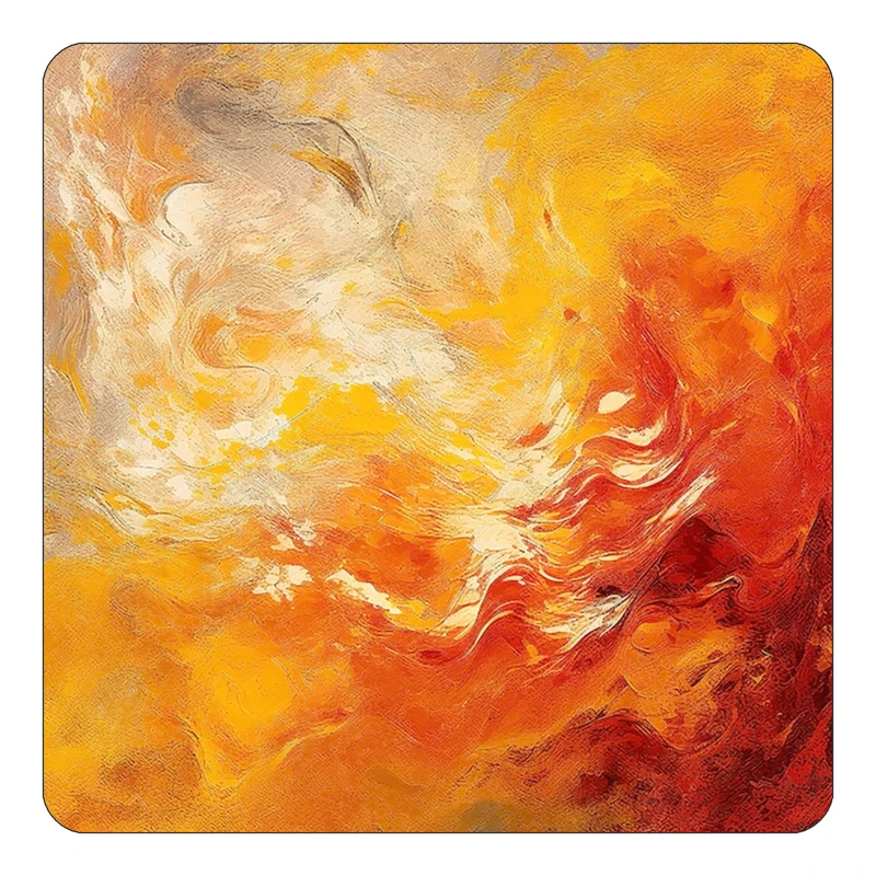 مگنت کاکتی طرح نقاشی رنگ روغن مدل mp69470