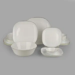 سرویس غذاخوری 26 پارچه 6 نفر مدل دیوالی خط طلا