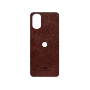 MAHOOT Natural-Leather Cover Sticker for Motorola Moto G22