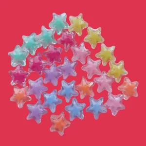 مهره دستبند مدل ستاره شیشه ای مجموعه 28 عددی