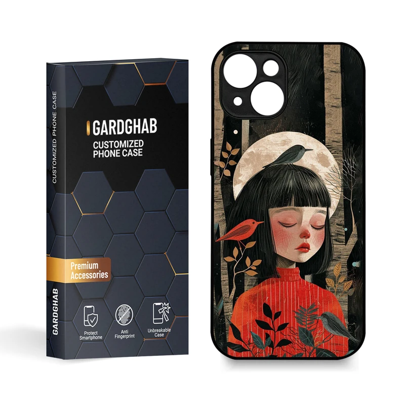 کاور گارد قاب مدل دخترانه مناسب برای گوشی موبایل اپل iPhone 15