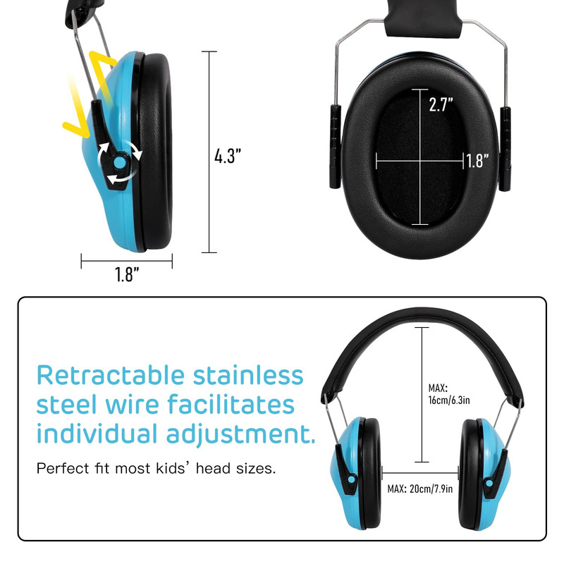 محافظ گوش کودک مدل NRR-20dB
