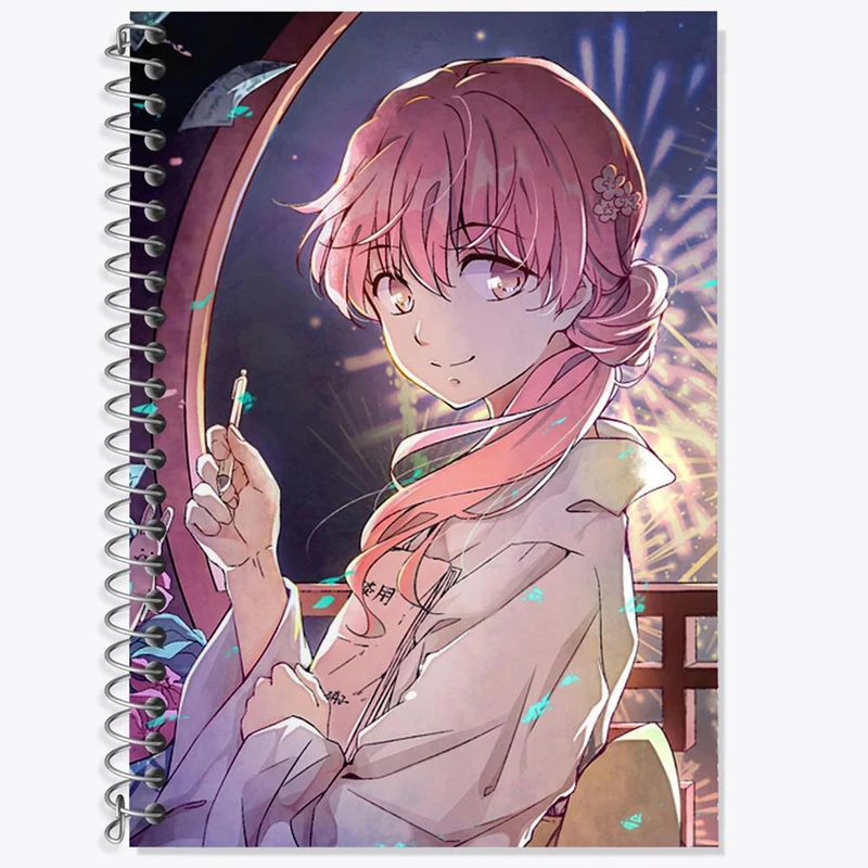 دفتر زبان 50 برگ خندالو مدل سه خط طرح شوکو نیشیمیا انیمه سایلنت ویس A Silent Voice کد 15844