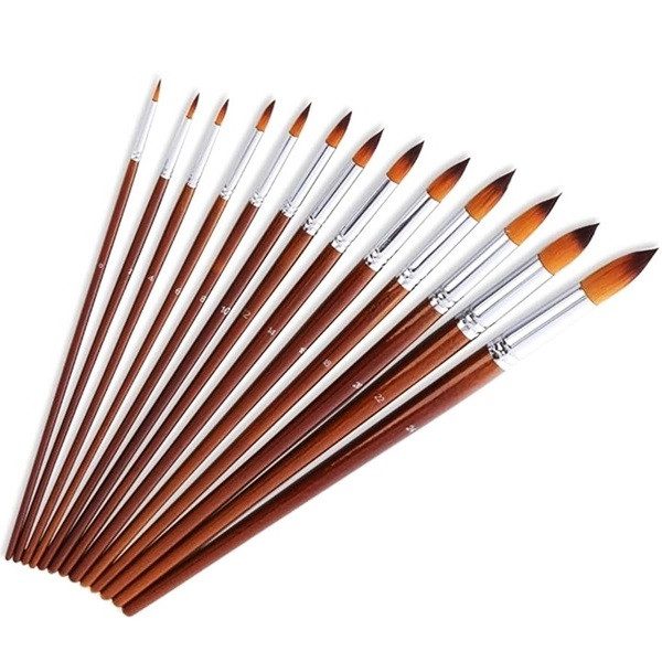 قلم مو سر گرد مدل کوروت 02 مجموعه 13 عددی