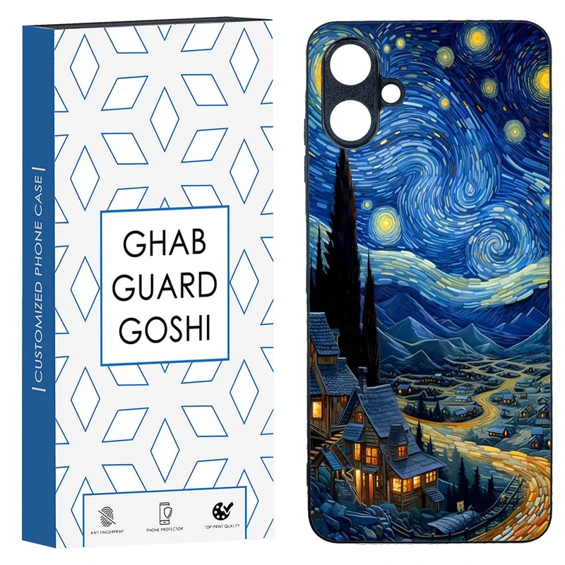 کاور قاب گارد گوشی طرح ونگوگ کد TPU-069 مناسب برای گوشی موبایل سامسونگ  Galaxy A06