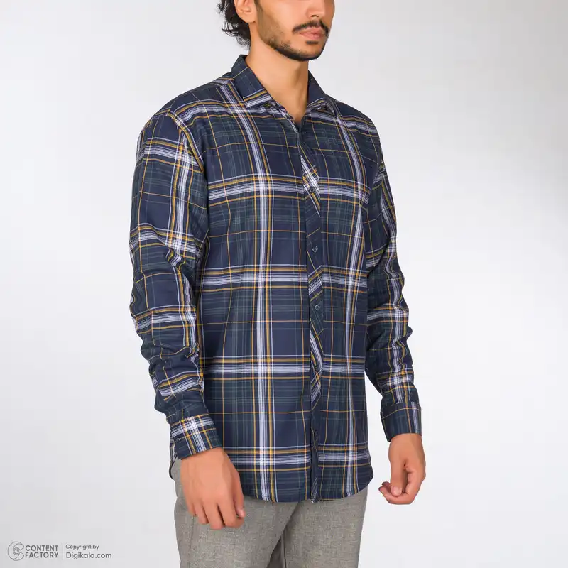 پیراهن آستین بلند مردانه باینت مدل 2261529-46