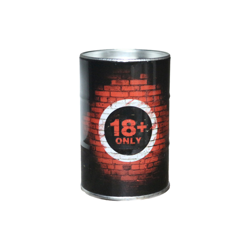 زیرسیگاری مدل بشکه ای طرح مثبت هجده