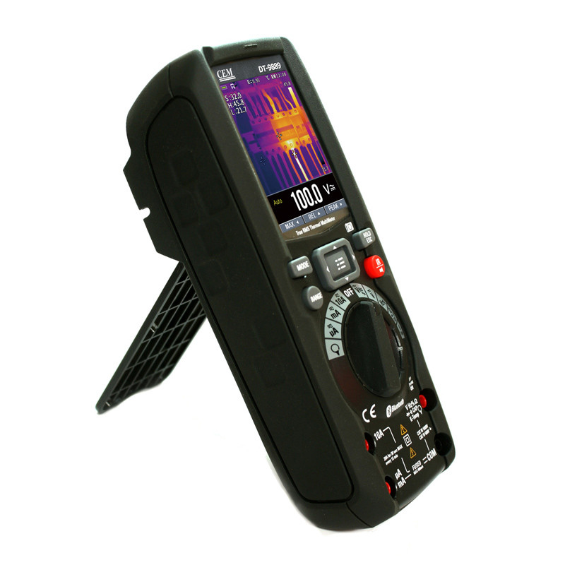 مولتی متر و دوربین تصویربرداری حرارتی سی ای ام مدل DT-9889