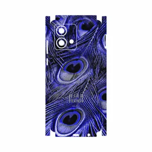 MAHOOT Purple Feather-FullSkin Cover Sticker for Motorola Moto G84