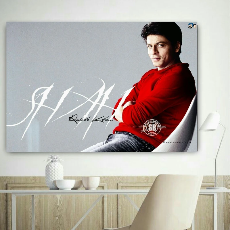  پوستر دیواری طرح شاهرخ خان کدBH804