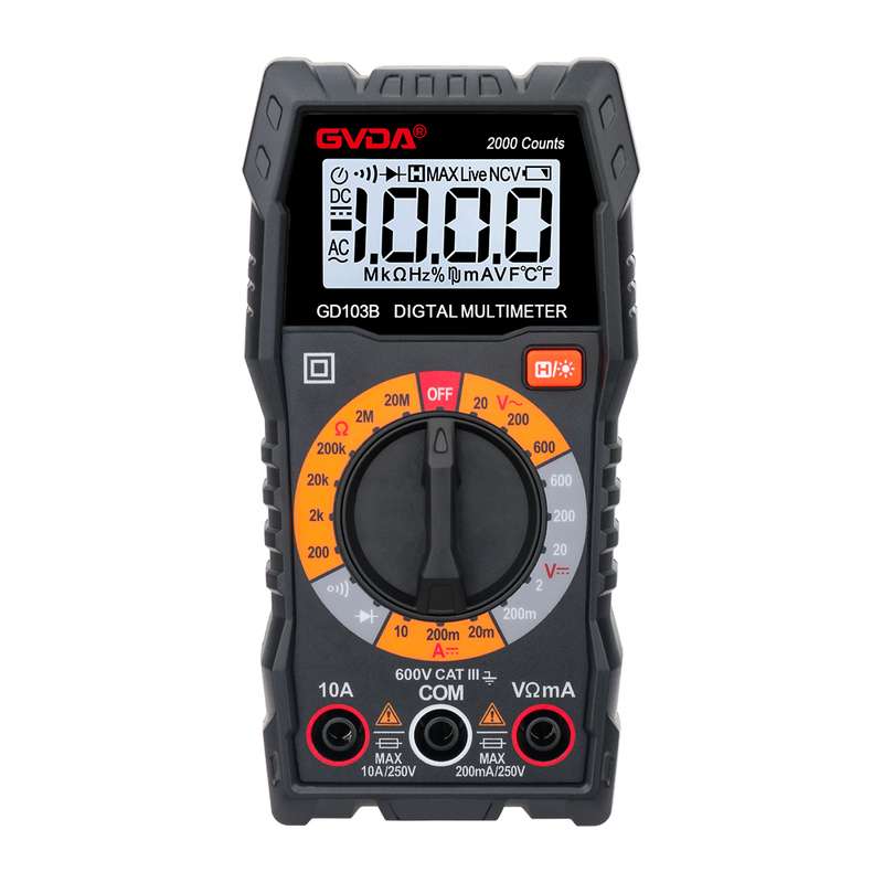 مولتی متر دیجیتالی جی وی دی ای مدل GD103B
