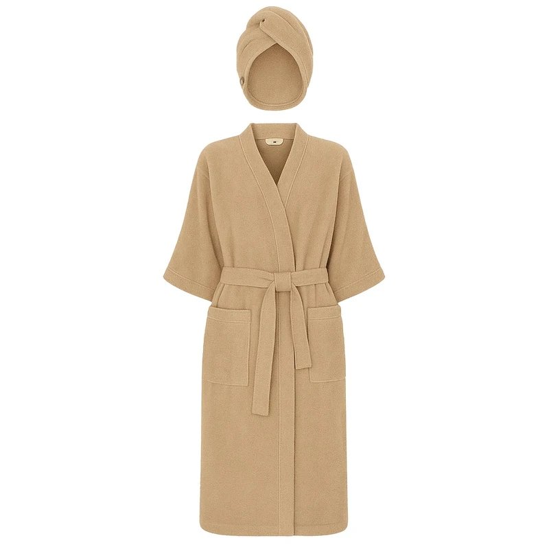 حوله پالتویی مدل دالیسا ملکه سایز 110 به همراه کلاه هندی