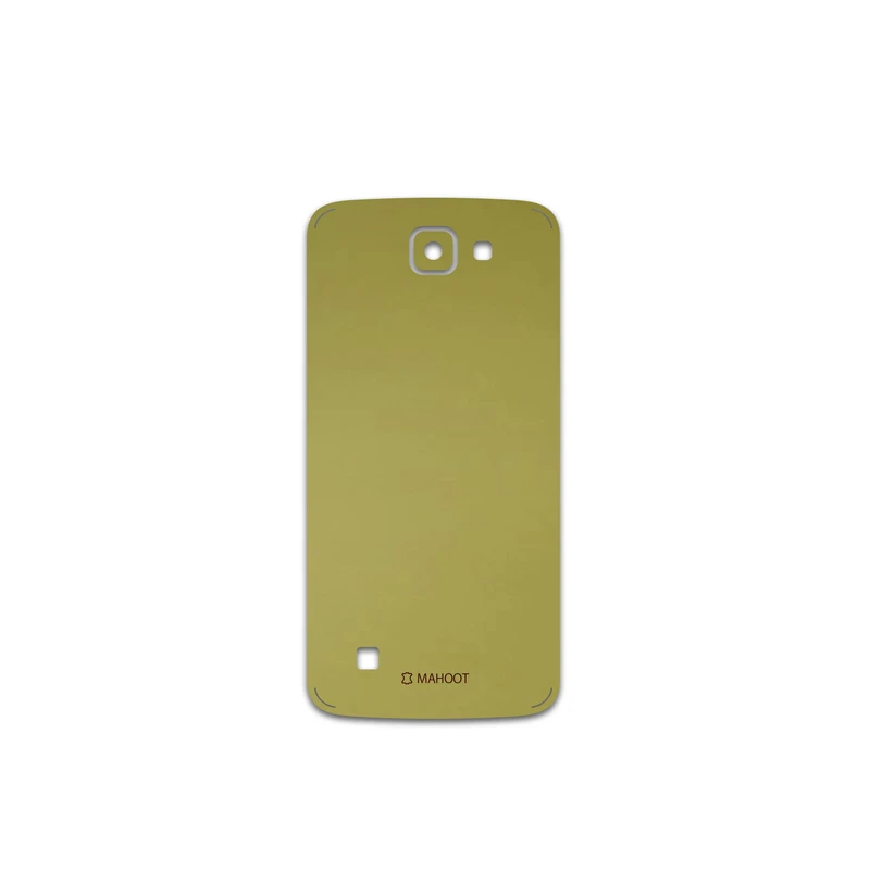 برچسب پوششی ماهوت مدل Matte-Gold مناسب برای گوشی موبایل ال جی K4