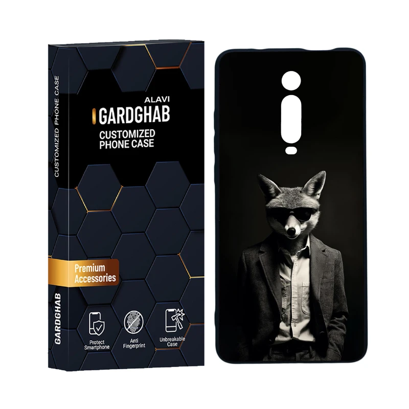 کاور گارد قاب علوی مدل دوژله ای کارتنی و انیمه مناسب برای گوشی موبایل شیائومی Redmi K20 Pro