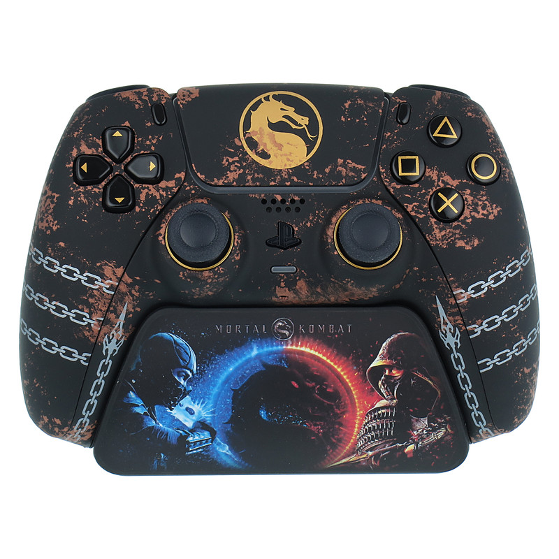دسته بازی پلی استیشن 5 سونی مدل Mortal Kombat به همراه استند نگهدارنده