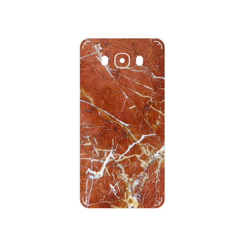 برچسب پوششی ماهوت مدل Red Marble مناسب برای گوشی موبایل سامسونگ Galaxy J7 2016