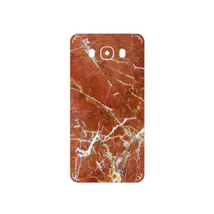 MAHOOT Red Marble Cover Sticker for Samsung Galaxy J7 2016