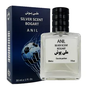 عطر جیبی مردانه ملی پوش مدل سیلور سنت بوگارت با رایحه گرم حجم 30 میلی لیتر