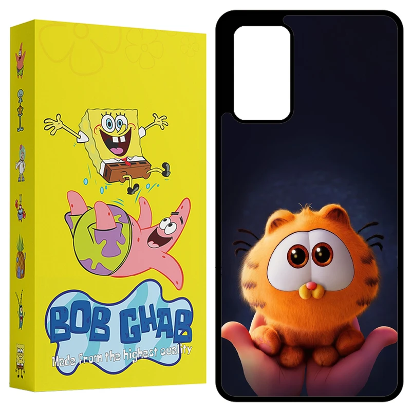 کاور باب قاب طرح گارفیلد مدل BCPA72 مناسب برای گوشی موبایل سامسونگ Galaxy A72 4G