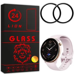 محافظ صفحه نمایش لاین مدل RT007 مناسب برای ساعت هوشمند شیائومی Amazfit GTR Mini بسته دو عددی