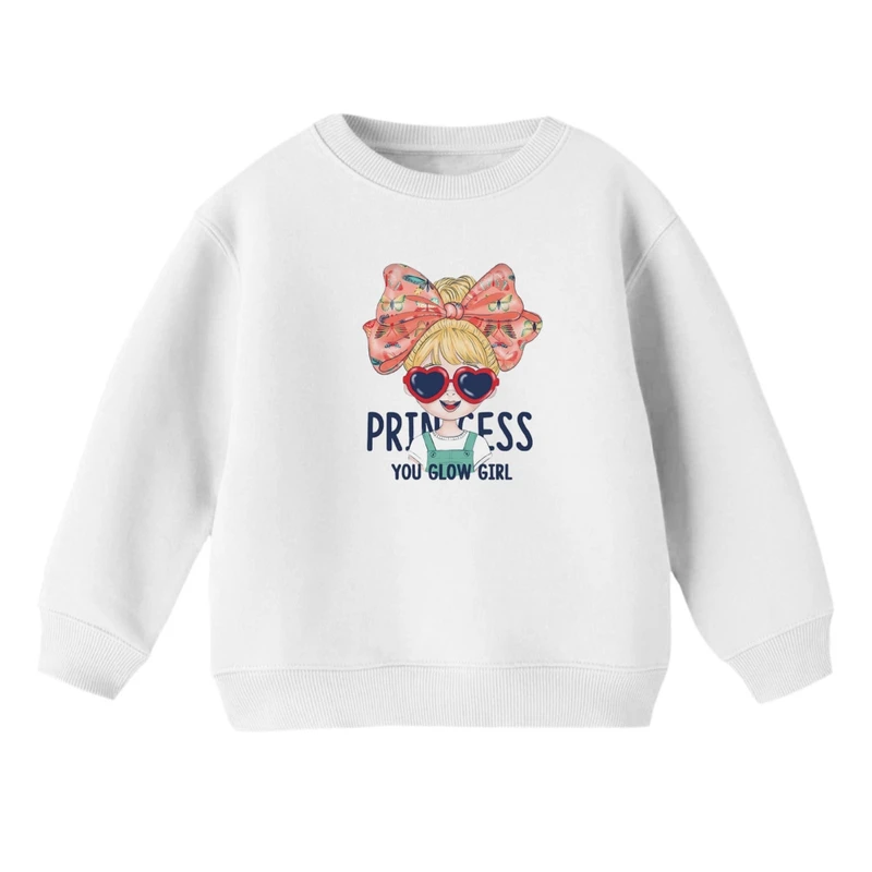 سویشرت بچگانه مدل دخترک کد ۱۲