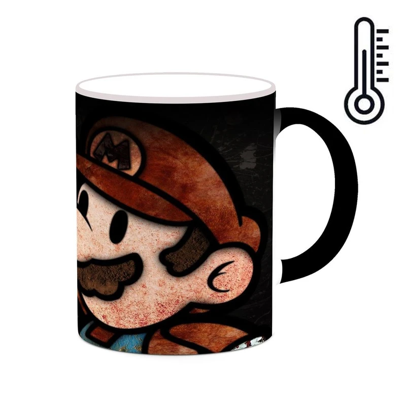 ماگ حرارتی کاکتی مدل بازی سوپر ماریو Super Mario کد mgh29302
