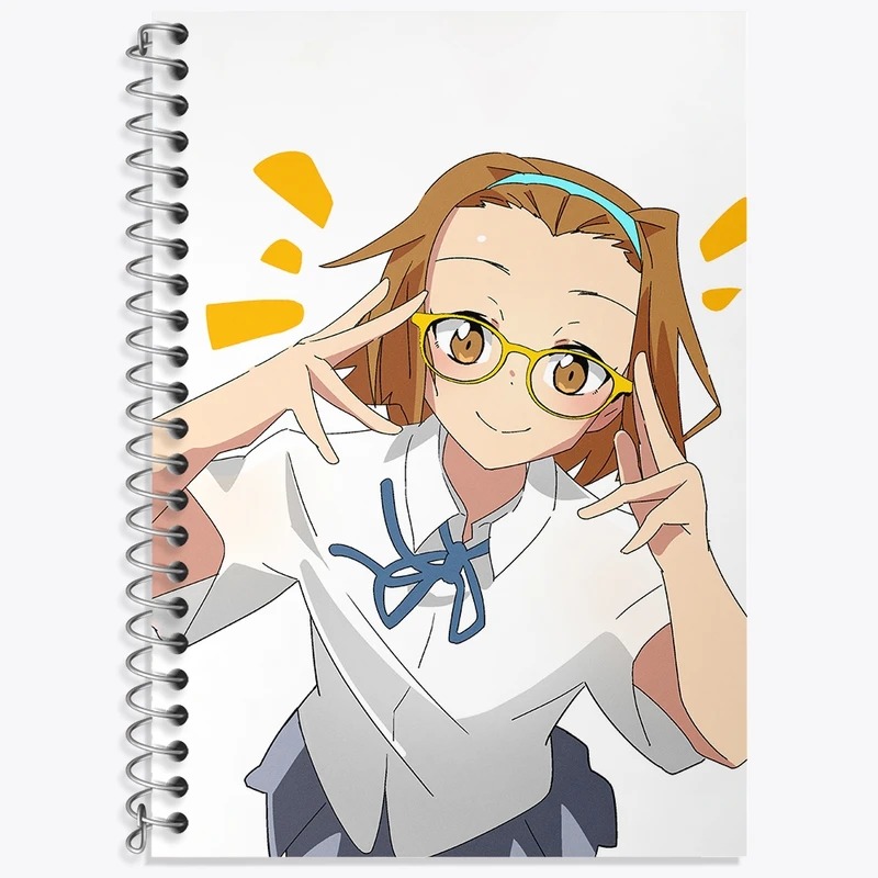 دفتر لغت 50 برگ خندالو طرح ریتسو انیمه كي اون کد 34136