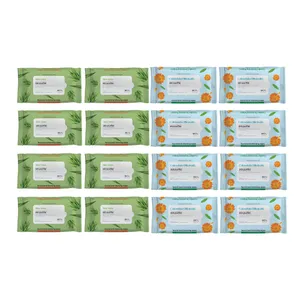 دستمال مرطوب بیول مدل Calendula & ALOEVERA مجموعه 16 عددی