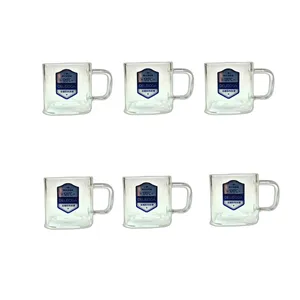 فنجان دلی سوگا مدل مربعی بسته 6 عددی