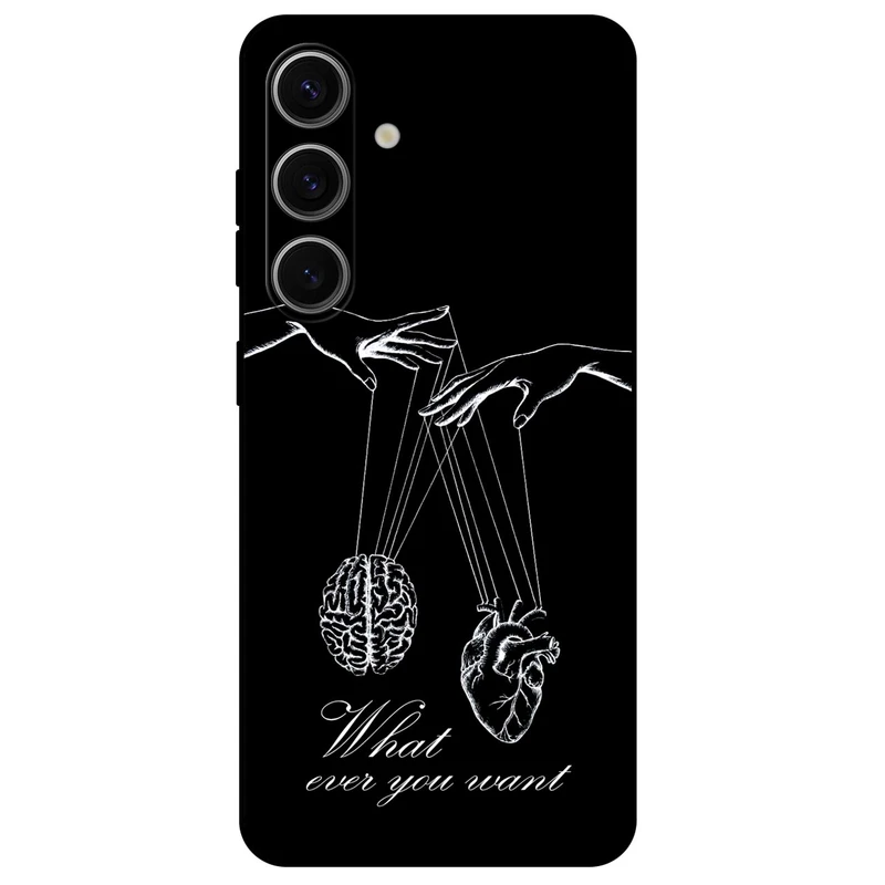 کاور مگافون طرح فکر و احساس مدل 1899 مناسب برای گوشی موبایل سامسونگ Galaxy S24 Plus