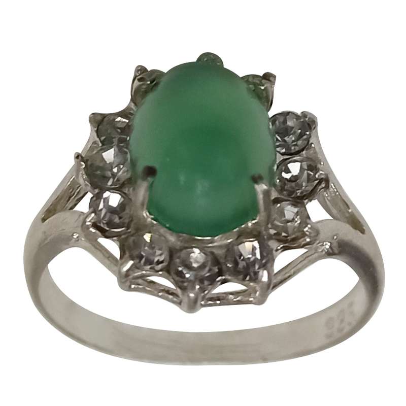 انگشتر نقره زنانه سلین کالا مدل عقیق ce-setaqigr10 انگشتر نقره زنانه سلین کالا مدل عقیق ce-setaqigr10