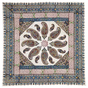 رومیزی قلمکار مدل کتبیه کد KTB-120-120