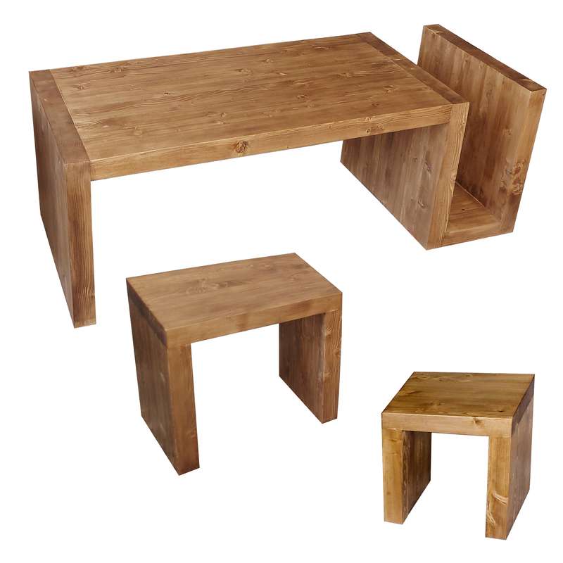 میز پذیرایی مدل سرآوا مجموعه سه عددی