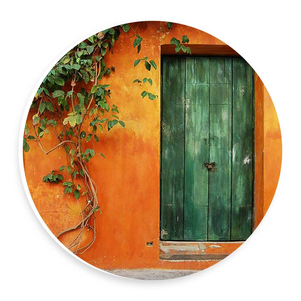   دیوارکوب طرح خانه قدیمی مدل wtb854