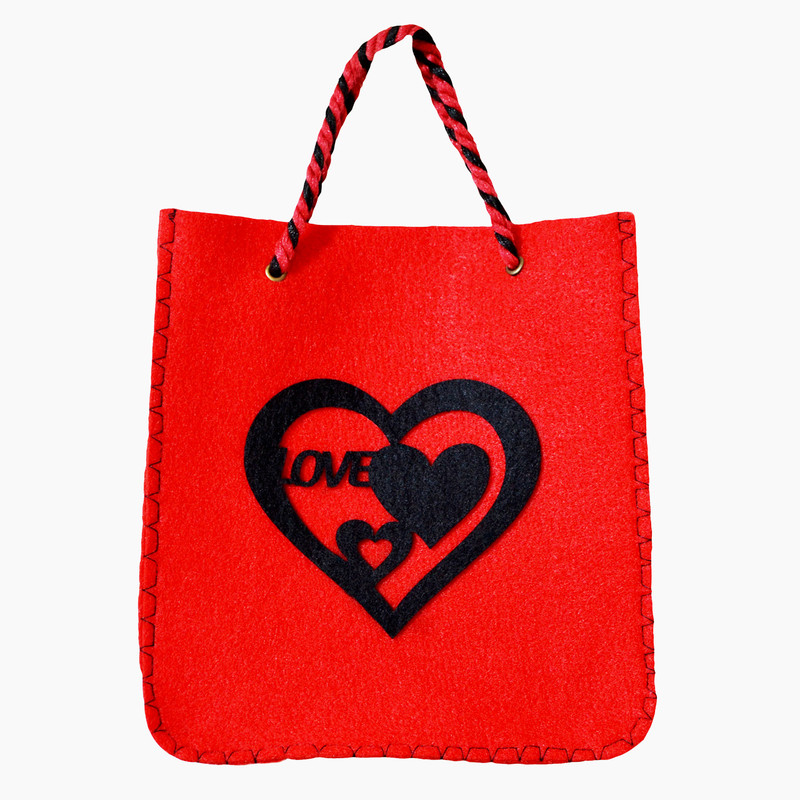 ساک هدیه مدل عشق