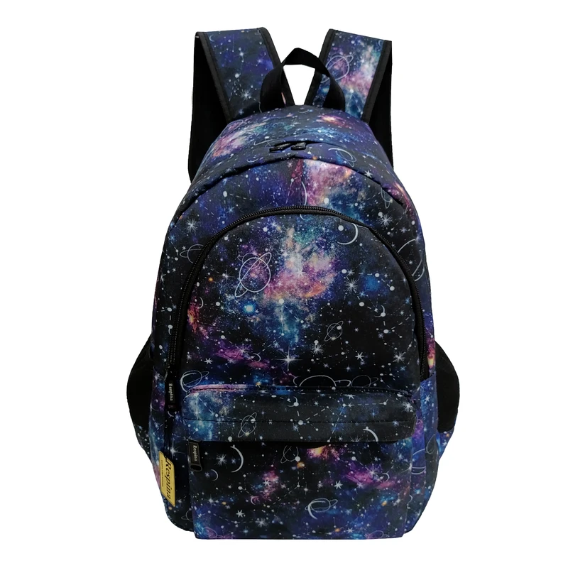 عکس شماره 3 : کوله پشتی رسپینا مدل کهکشان زحل به همراه جامدادی